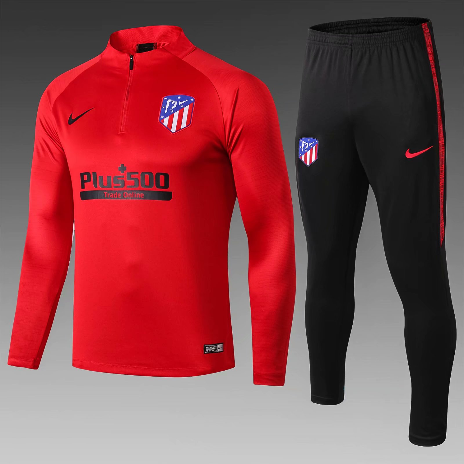 Atletico Madrid Quarter Zip Tracksuit - Stepiconic